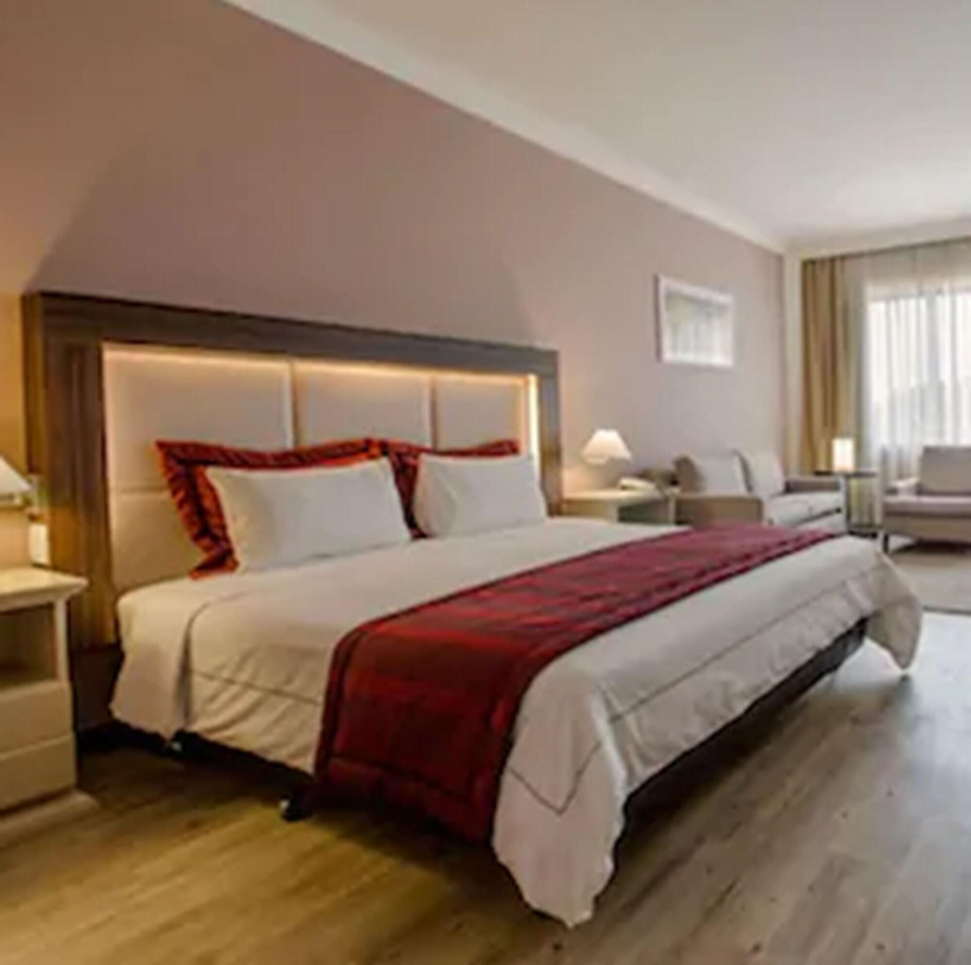 Hotel Transamerica São Paulo Ngoại thất bức ảnh A bedroom at the hotel